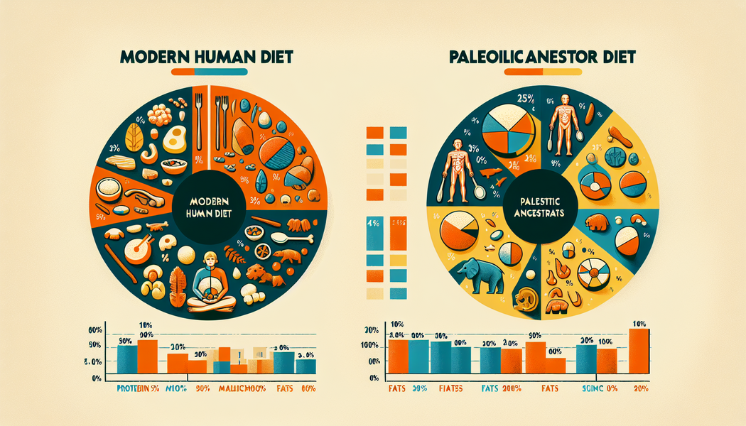 Anstieg der Fettzufuhr durch industrielle Öle - Wie hat sich die Makronährstoffzusammensetzung in der Ernährung des modernen Menschen im Vergleich zu der unserer paläolithischen Vorfahren verändert?