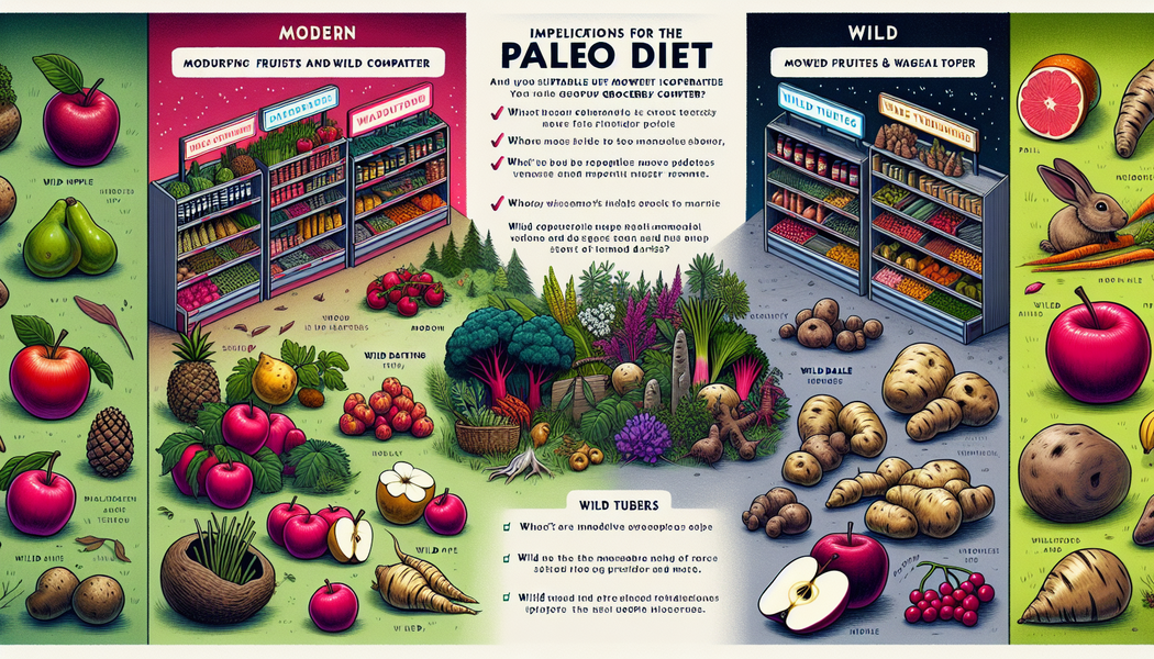 Pilze: Wildsorten wie Pfifferlinge, Steinpilze ideal für Paleo - Welche modernen Obst- und Gemüsesorten ähneln am ehesten ihren wilden Vorfahren und sind daher am besten für die Paleo-Diät geeignet?